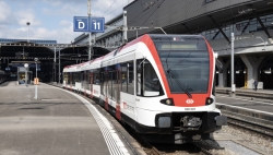 La ligne de train est interrompue entre Aigle et St-Maurice
